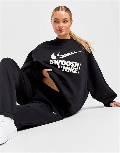 nike swoosh oversized sweatshirt|nike hoodie that says swoosh.